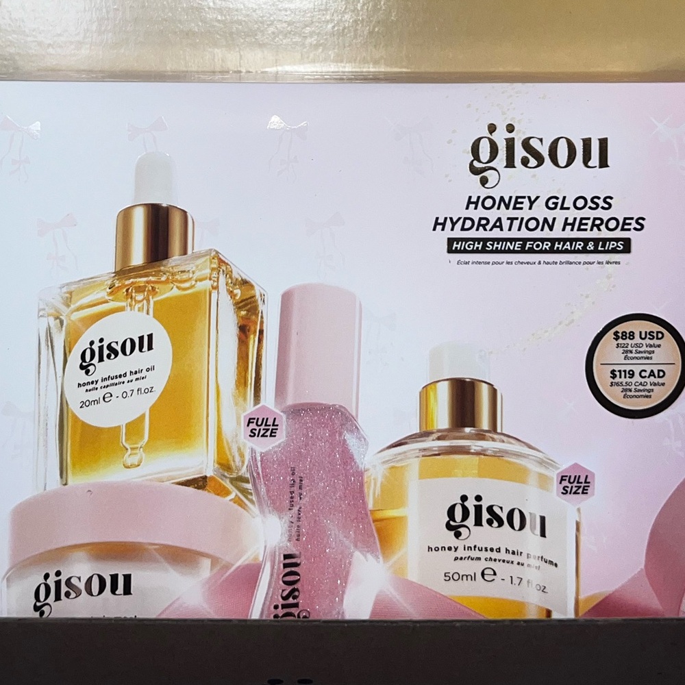 Gisou Honey Gloss Hydration heroes
